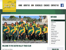 Tablet Screenshot of cvtrackclub.com